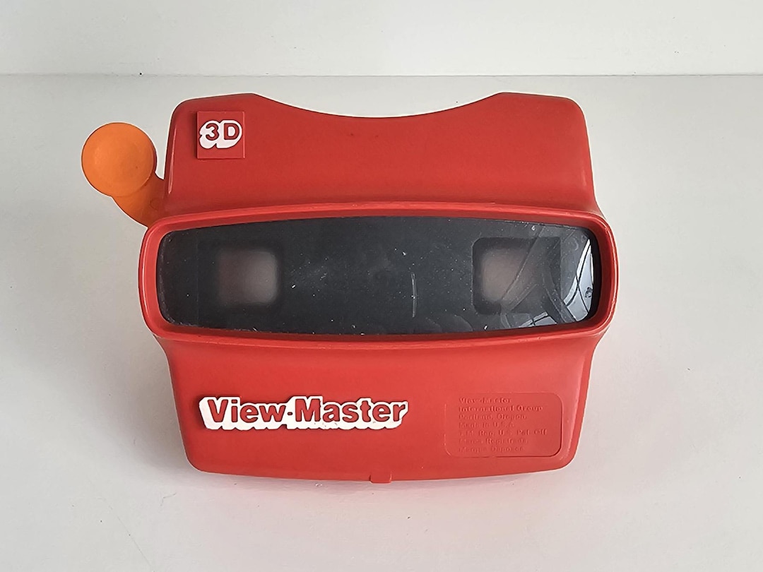 Vintage View-master 1970s 70s, 80s, 90s Viewmaster Red, Blue