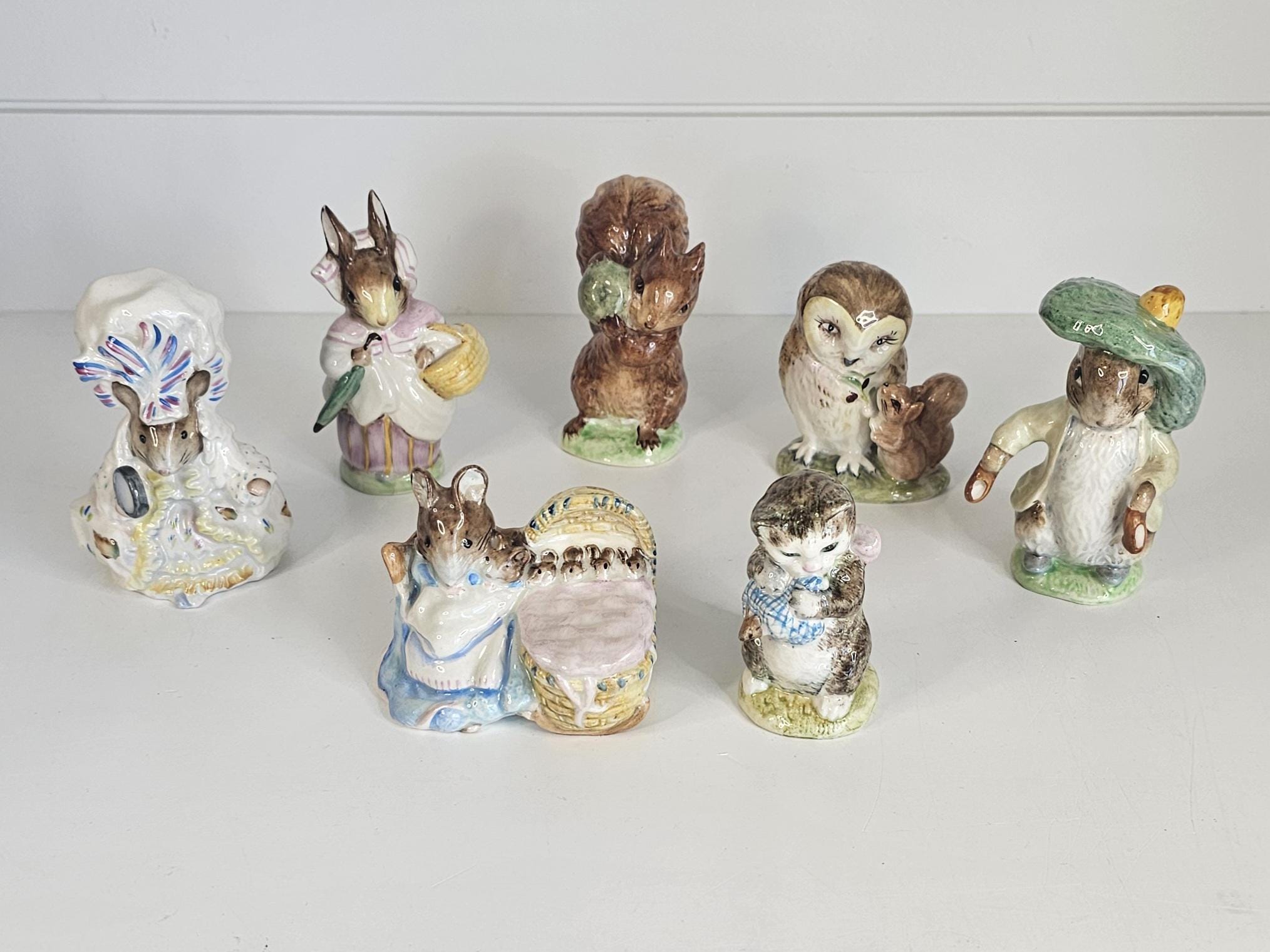 Beatrix Potter Old Mr Brown - Etsy Canada