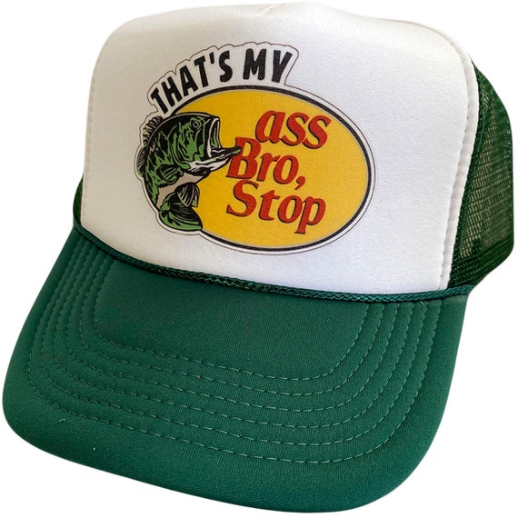 Bass Pro Shop Hat Bass Pro Shop Parody Trucker Hat Snapback