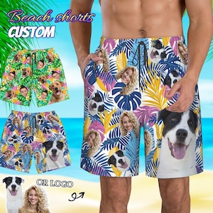 Custom Face Swim Trunk, Funny Swim trunks, Personalized Men Swim Trunks Face on Bathing Suit, Custom Face Men Swimwear, Best Gifts for Him