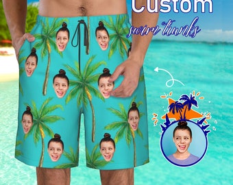 Benutzerdefinierte Gesicht Badehose, lustige Badehose, personalisierte Männer Badehose Gesicht auf Badeanzug, benutzerdefinierte Gesicht Männer Bademode, beste Geschenke für Ihn