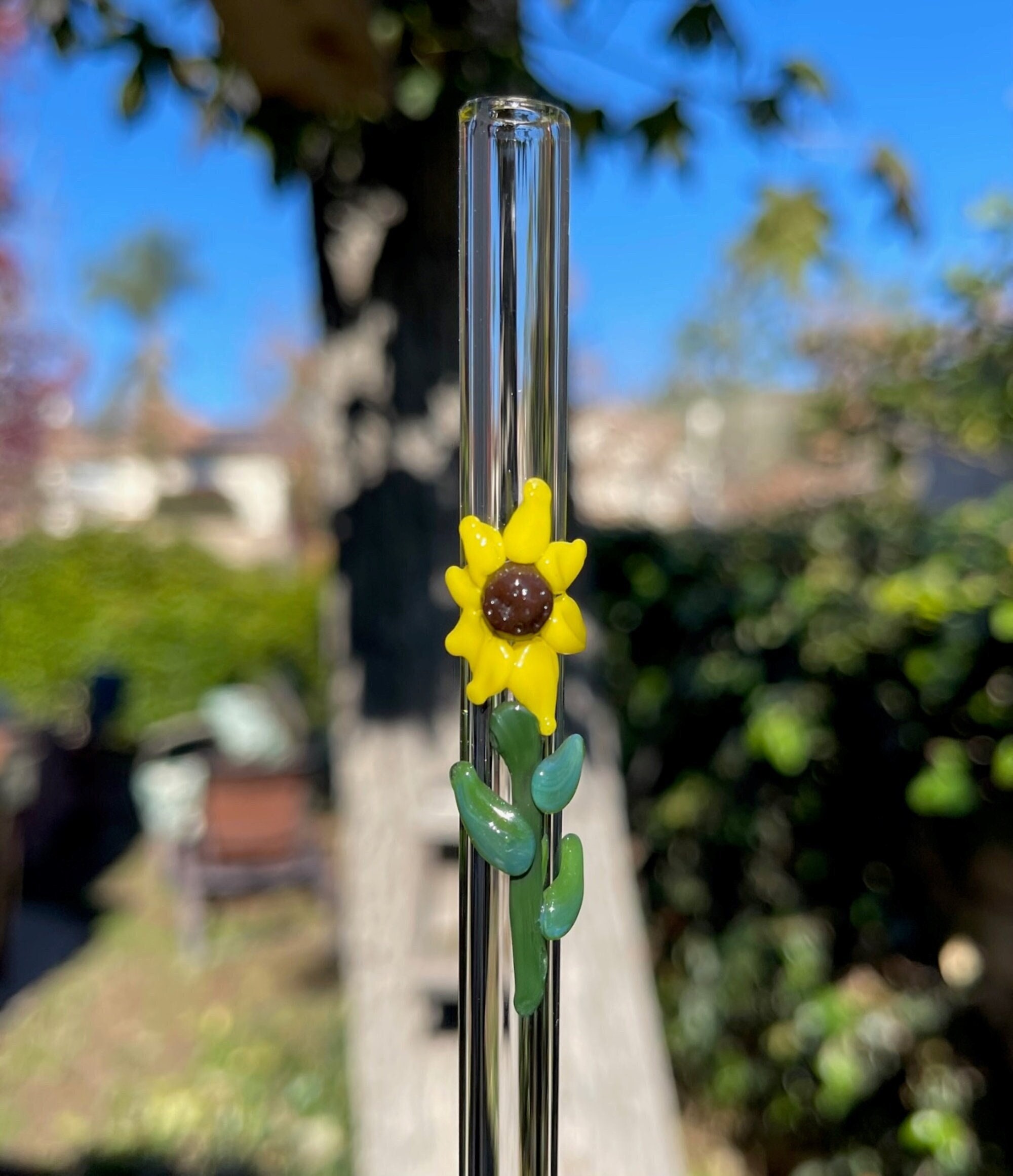 Reusable Straw Tips Cover - Sunflower Pattern, Dust-proof Plug, Party  Decorative Buckle - Temu