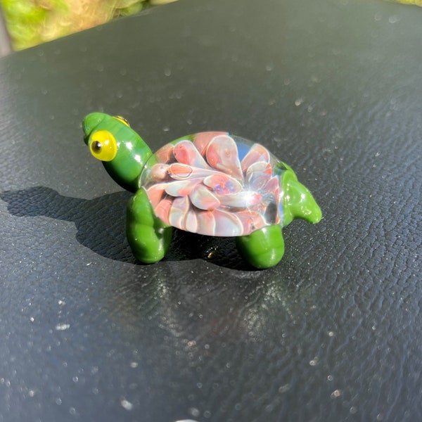 Glass Turtle Sculpture 3