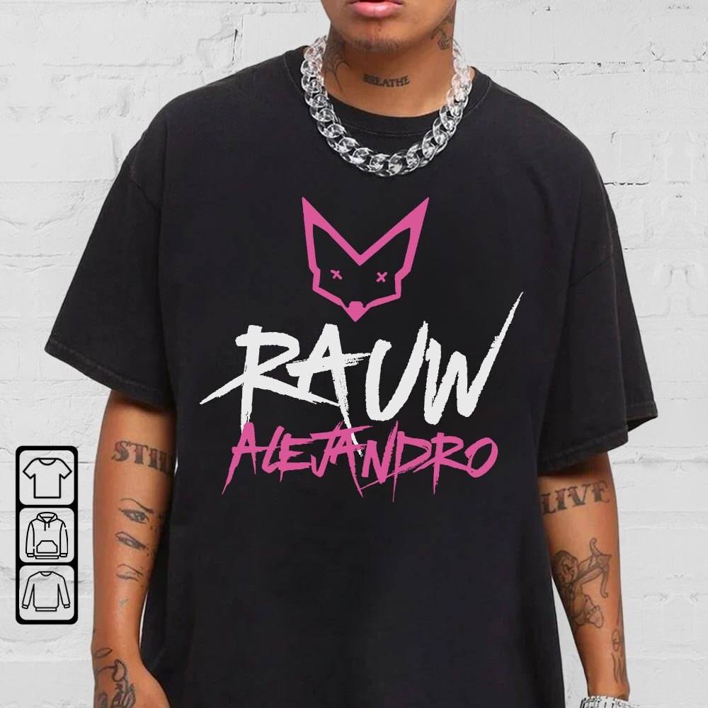 Discover Camiseta Rauw Alejandro Saturno World Tour 2023 Merch para Hombre Mujer