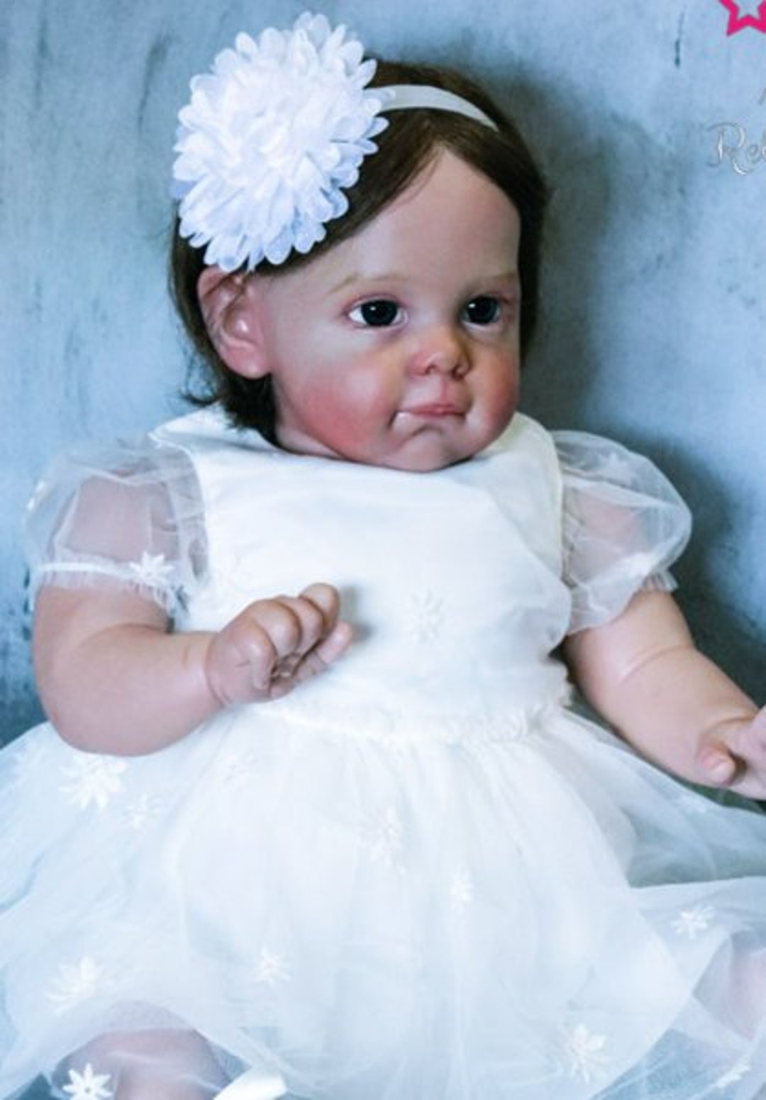 CUSTOM Reborn Baby Maggi Silicone Vinyl22 Inch Toddler Etsy