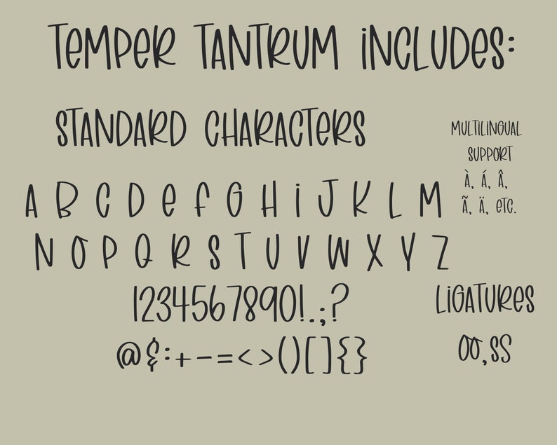 Cute Handwritten Font for Cricut, Cricut Fonts SVG, Fun Handwriting