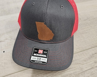 Georgia State, Richardson 112, Trucker Hat, Leatherette  display picture 3