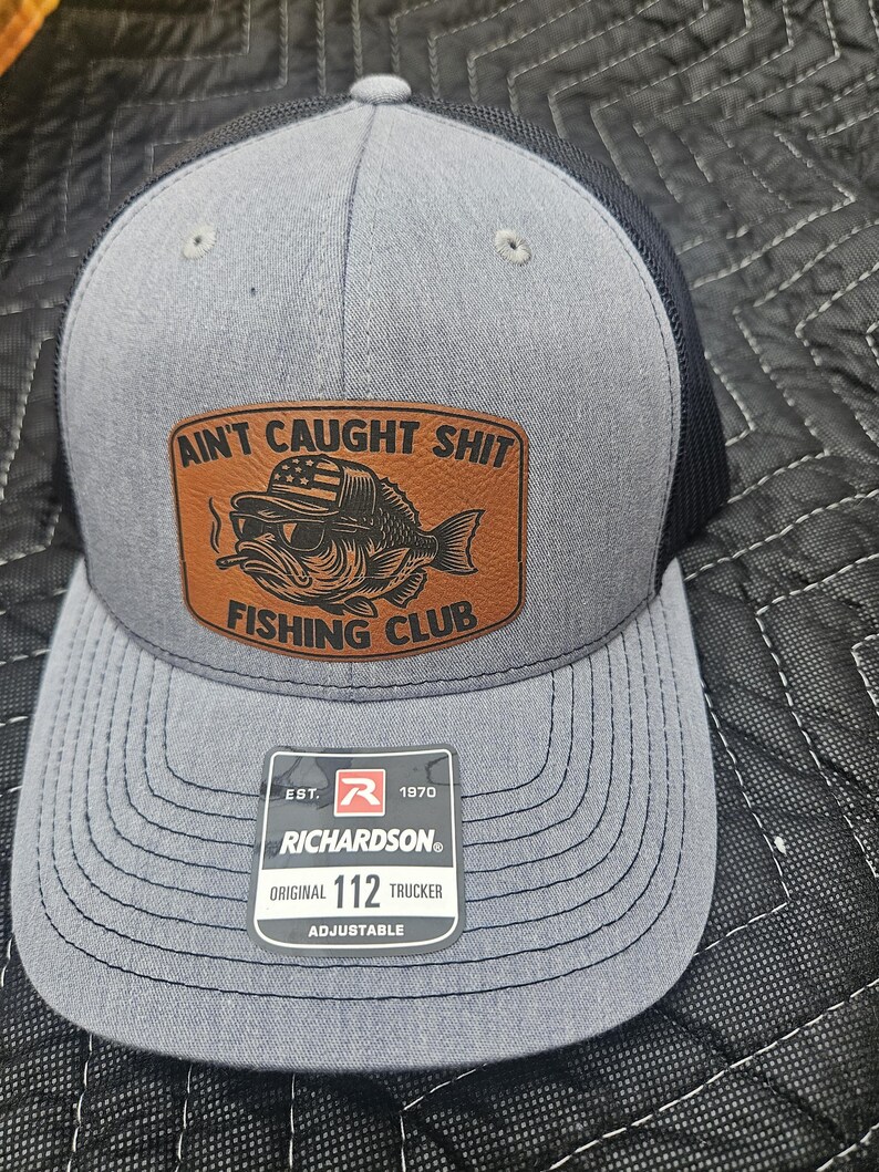 Ain't Caught Squat Fishing Club Vinyl Sticker Decal Boat