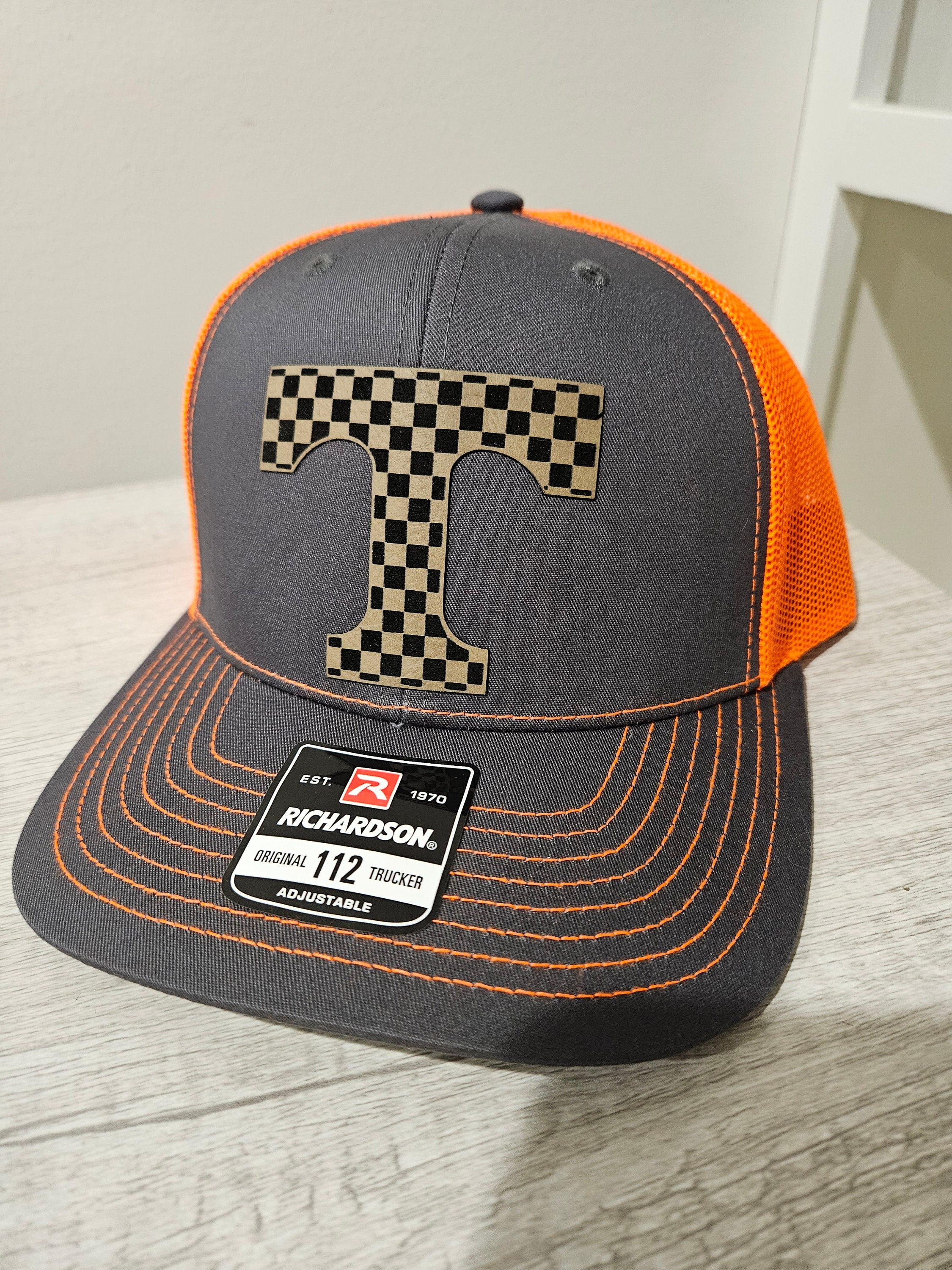Tennessee, Checkered T, Richardson 112, Trucker Hat 