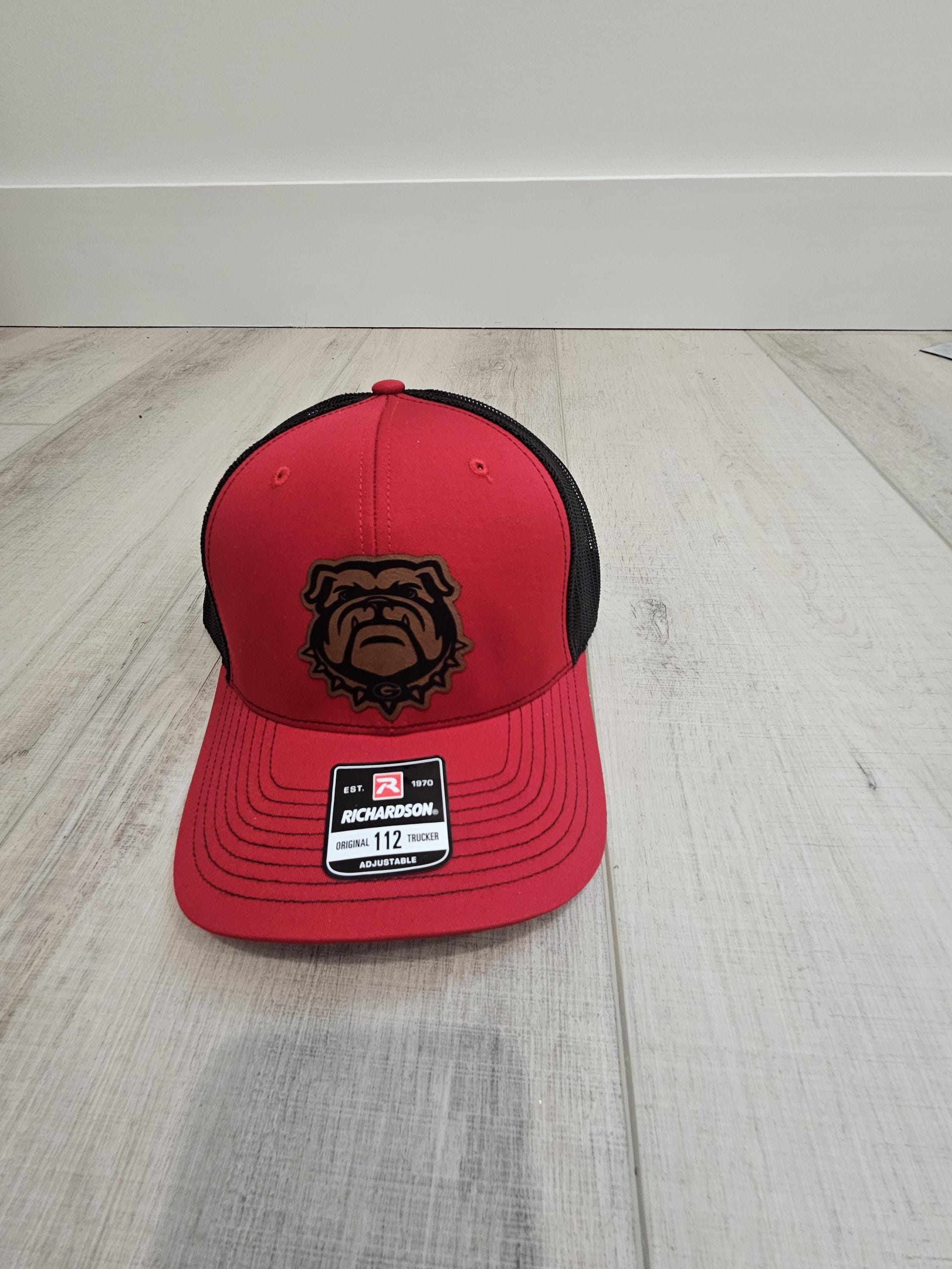 Retro Georgia State GA Richardson 112 Trucker Cap Hat Mesh Snapback Red & Black Retro Georgia State GA Richardson 112 Trucker | Mercari main image 3
