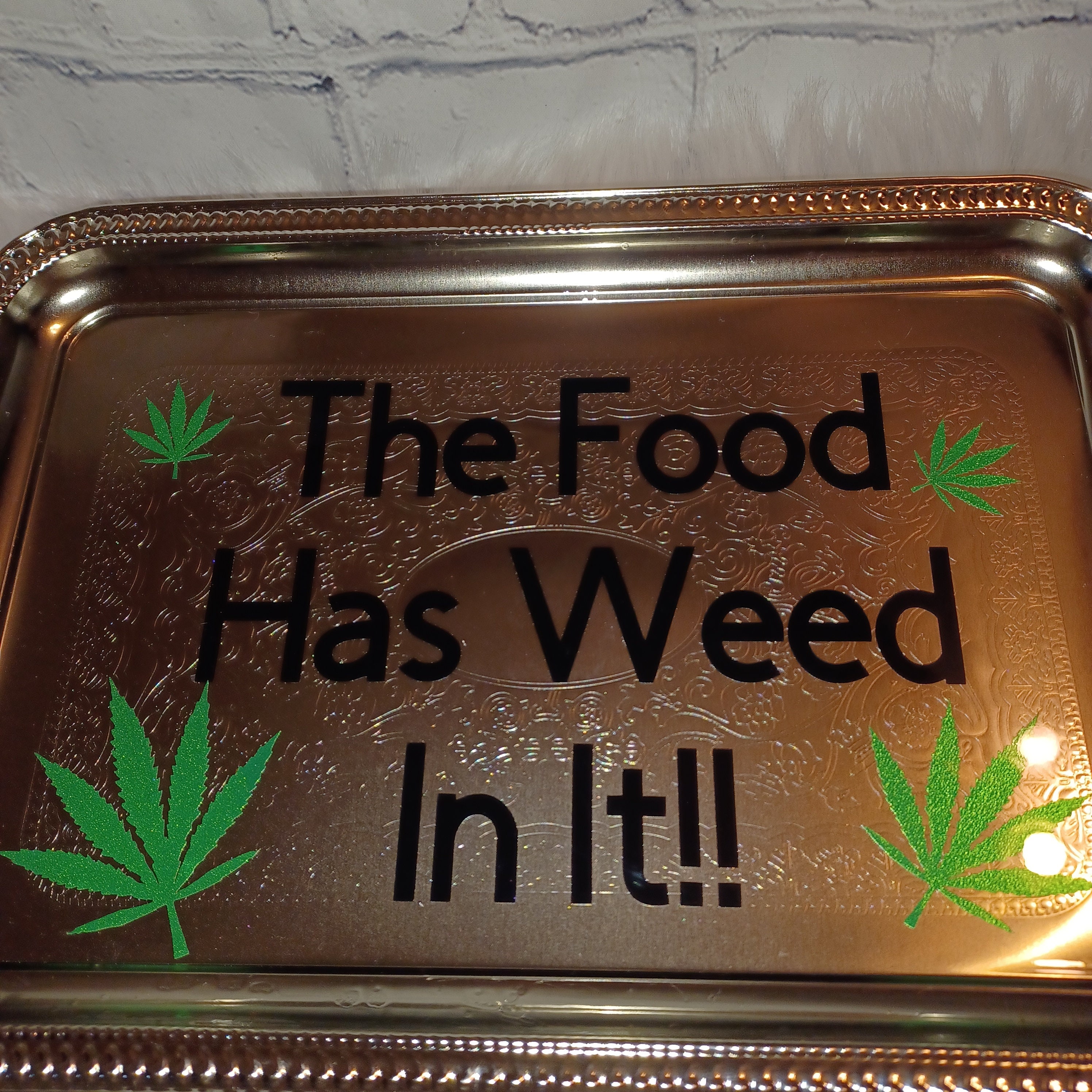 The Food Has Weed In It - Funny Oven Mitts with Quotes – AUSTPICIOUS