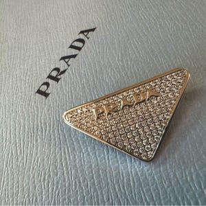 Prada Pin Triangle - Etsy