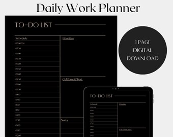 Planificador digital de trabajo desde casa, Planificador de trabajo para ipad, Buenas notas del planificador de trabajo, Horario de trabajo diario, Horario de trabajo, Planificadores de trabajo, lista de verificación