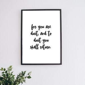 LENT WALL Decor, Christian Wall Art, Instant Download, Decor for Lent, Catholic Home Decor, LITURGICAL art, Black and White Christian Art