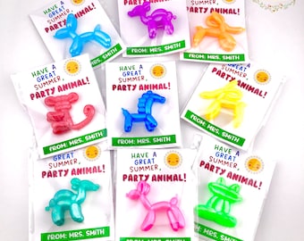 End of Year Gift, End of School Class Gifts for Students, Balloon Dog Bulk Teacher Gifts for Students, Last Day of School Party Favors