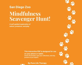 San Diego Zoo Mindfulness Schnitzeljagd: Erforschen, reflektieren, aufladen, Spaß haben!