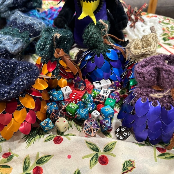 Dragon's Dice Bag - medium, custom