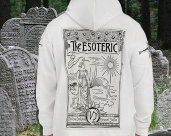 tapestry hoodie, unisex plus size hoodie, witch hoodie