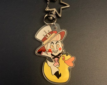 Hazbin Lucifer Acrylic Keychain