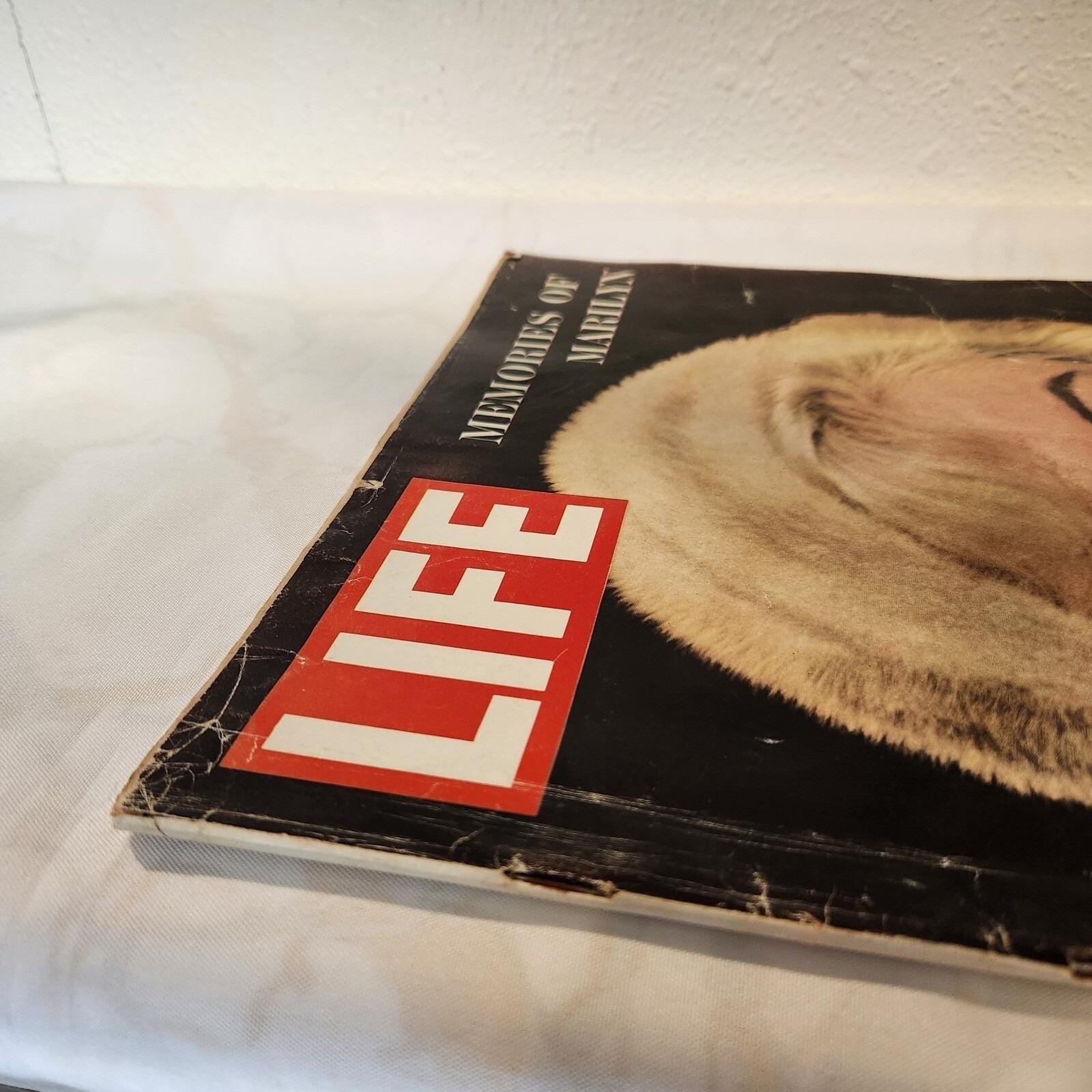 Vintage LIFE Magazine August 17 1962 - Memories of Marilyn Monroe
