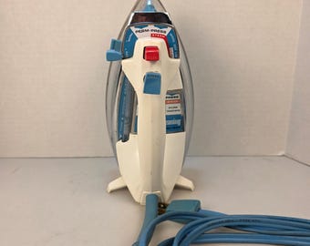 Vtg 80s Working Steam Iron, GE Light N' Easy // Blue - Etsy