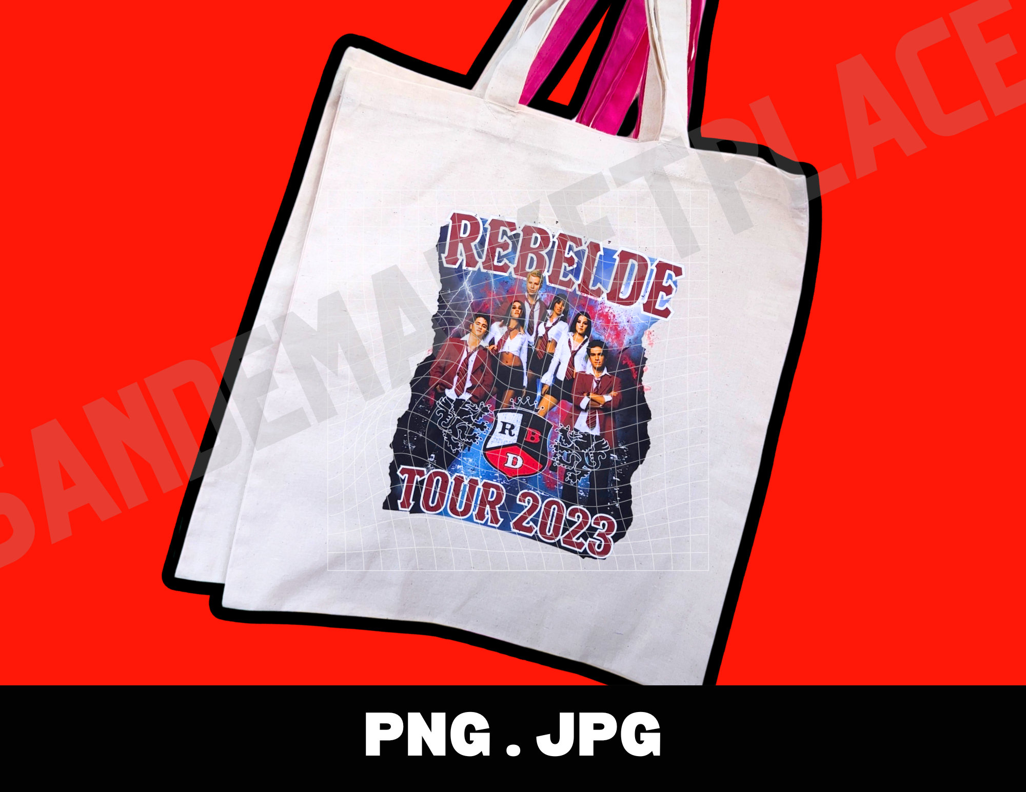 RBD Rebelde Tour 2023, T-shirt Design (digital Download) - Etsy