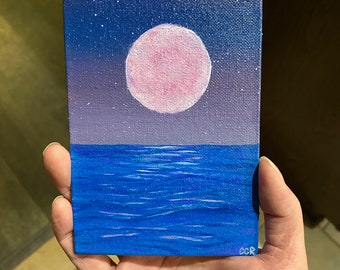 Pink moon waters