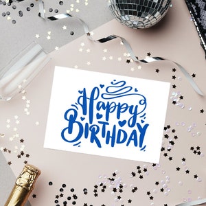 Printable Happy Birthday Card