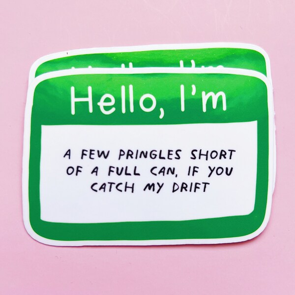 Hello Im Sticker - Etsy