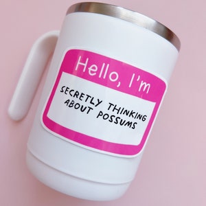 Hello Im Sticker, Funny Name Tag, Waterproof Name Badge - Etsy