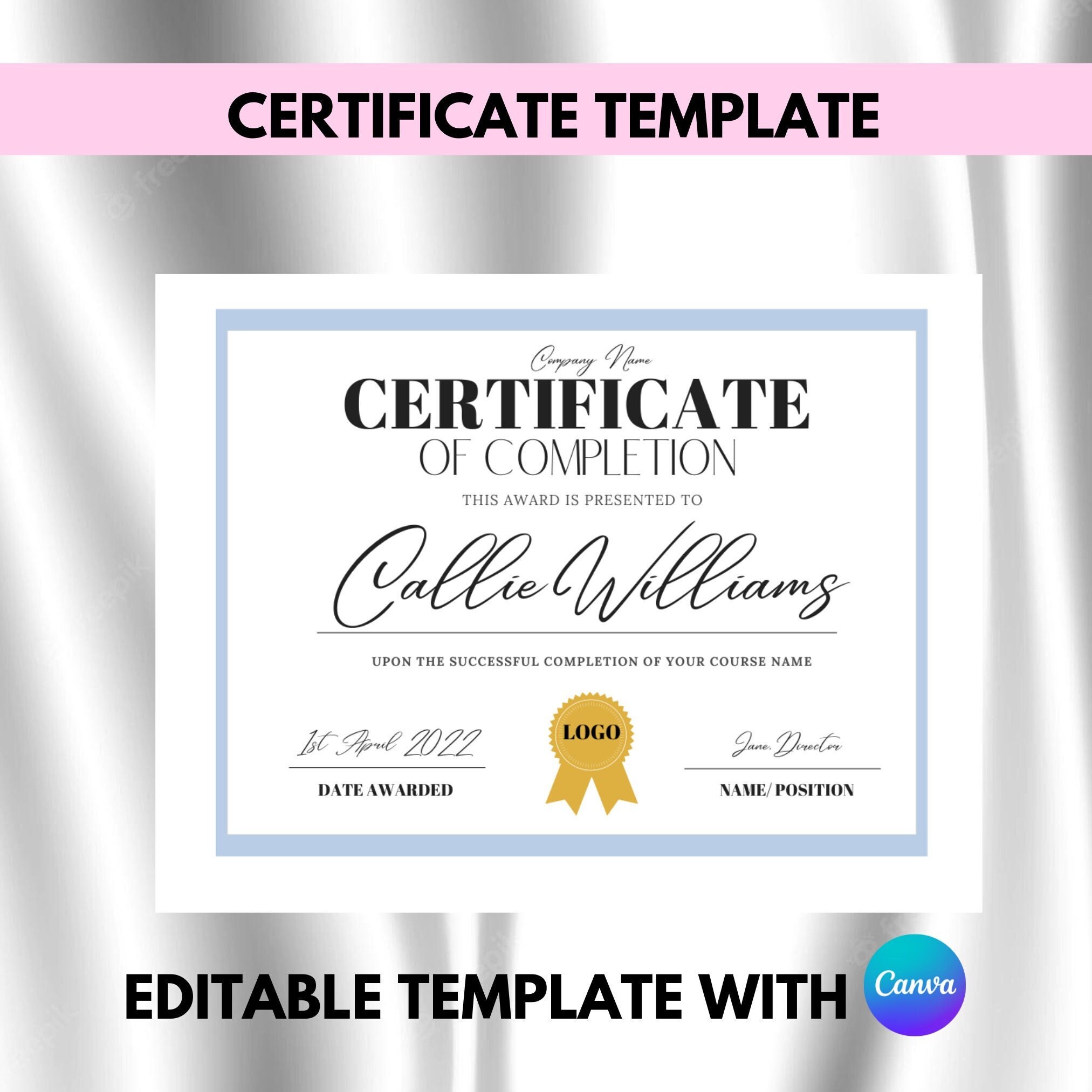 Design Your Own Certificate Templates