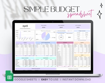 Budget Planner for Google Sheets Expense Tracker Monthly Budget Spreadsheet Weekly Budget Biweekly Budget Budget By Paycheck Savings Tracker