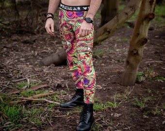 PSYCHEDELIC EYES Festival Leggings