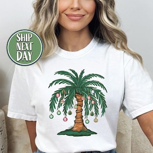 Christmas In July Xmas Holiday Beach Tshirt, Xmas Vacation Tee, Xmas Holiday Beach Tee, Xmas Funny T-Shirt, Christmas In Summer Shirt-JUL061