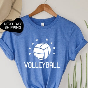 Custom Volleyball Shirt, Volleyball Team Shirt, Beach Volleyball, Volleyball Shirt, Personalized Volleyball Shirt, Personalized Gift - S003