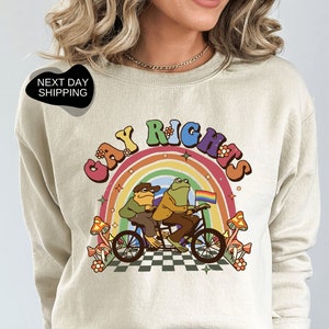 Gay Rights Sweatshirt, Gay Rights, LGBTQ Pride, Human Rights Sweatshirt, Love is Love Sweatshirt, Funny Gay Sweatshirt, Gift for Her - RM023