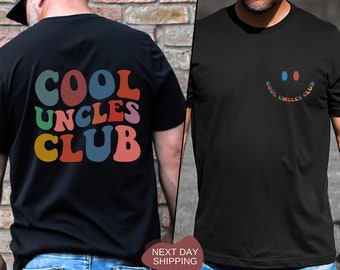 Cool Uncles Club Shirt, Cool Uncles Club, Cool Uncles Shirt, Gift for Uncles, Fathers Day Shirt, Fathers Day Gift for Uncle - FF002