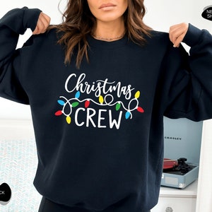 Weihnachts-Crew-Hoodie, Weihnachtsgeschenk, Weihnachts-Hoodie, Neujahrs-Hoodie, Neujahrs-Hoodie, Neujahrs-Sweatshirt, Familienweihnachten C003 Bild 2