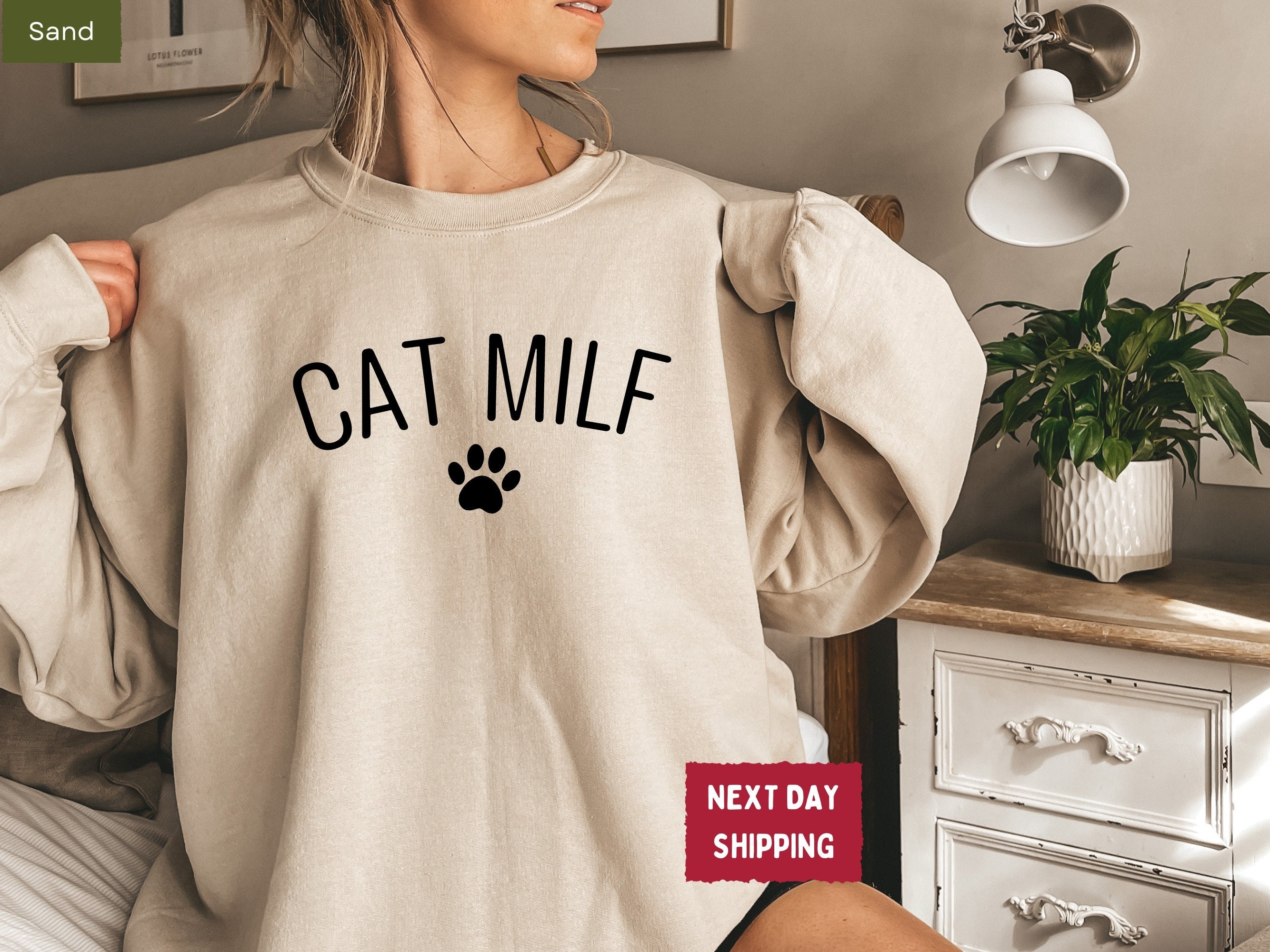 Cat Mom Sweatshirt, Cat MILF Sweatshirt, Cat Mama Shirt, Future