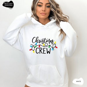 Weihnachts-Crew-Hoodie, Weihnachtsgeschenk, Weihnachts-Hoodie, Neujahrs-Hoodie, Neujahrs-Hoodie, Neujahrs-Sweatshirt, Familienweihnachten C003 Bild 6