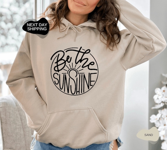 Be The Sunshine Hoodie, Sunshine Hoodie, Retro Summer Hoodie, Summer Hoodie, Boho Hoodie, Sunshine, Summer Sweatshirt, Cute Hoodie - DG073
