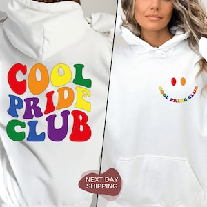 Cool Pride Club-hoodie, hoodie voor LGBT, LGBTQ Pride-hoodie, LGBTQ-sweater, Pride Club-hoodie, cadeau voor haar, cadeau voor hem - RM010