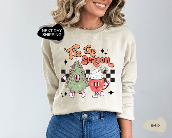 Christmas sweatshirt next day delivery hotsell