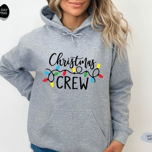 Weihnachts-Crew-Hoodie, Weihnachtsgeschenk, Weihnachts-Hoodie, Neujahrs-Hoodie, Neujahrs-Hoodie, Neujahrs-Sweatshirt, Familienweihnachten C003 Bild 8