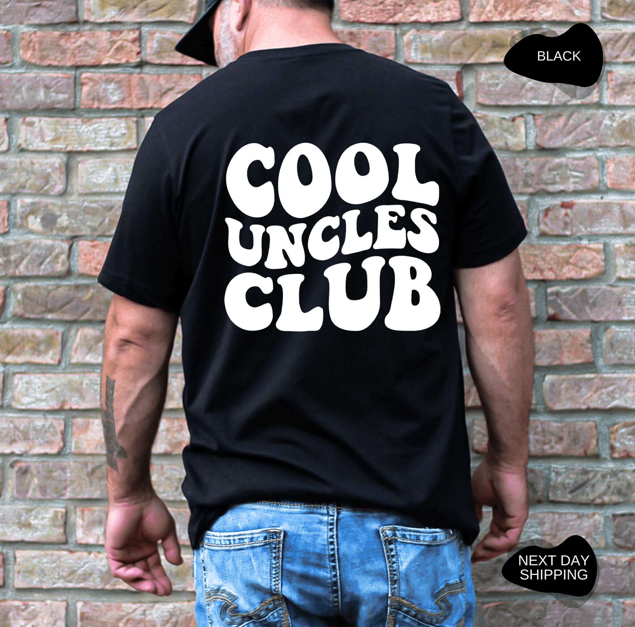 Cool Uncles Club Shirt Gift for Uncle Cool Uncles Shirt New Etsy
