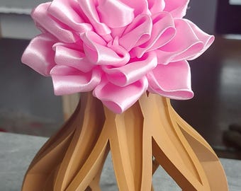 Gothic Style 3D Printed Vase - Modern Industrial Decor