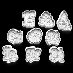 Cookies cutter for birthdays or celebrations