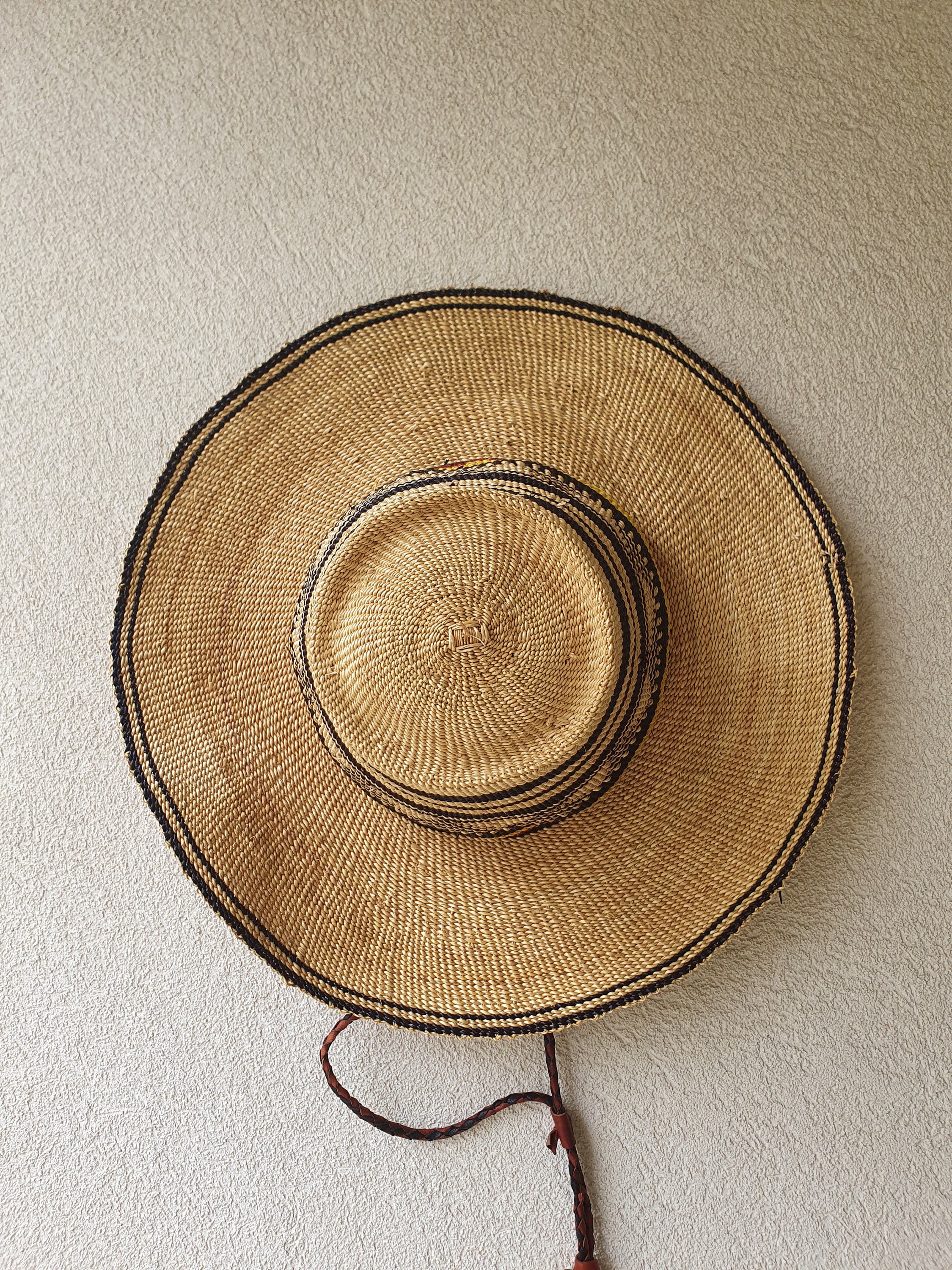 Bolga Hat,Summer Hat,Woven Sun Hat, Beach Hat, Stlyish Hat, Chapeau De Paille du Ghana