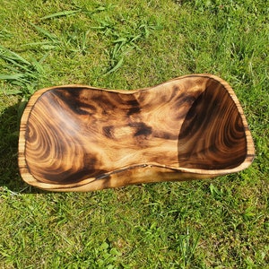 Olive  Wooden Bowl,Fruit Plate Rustic Bowls,Rustic home,Rustic Hand carved,Multipurpose Serving Bowl African Home Decor
