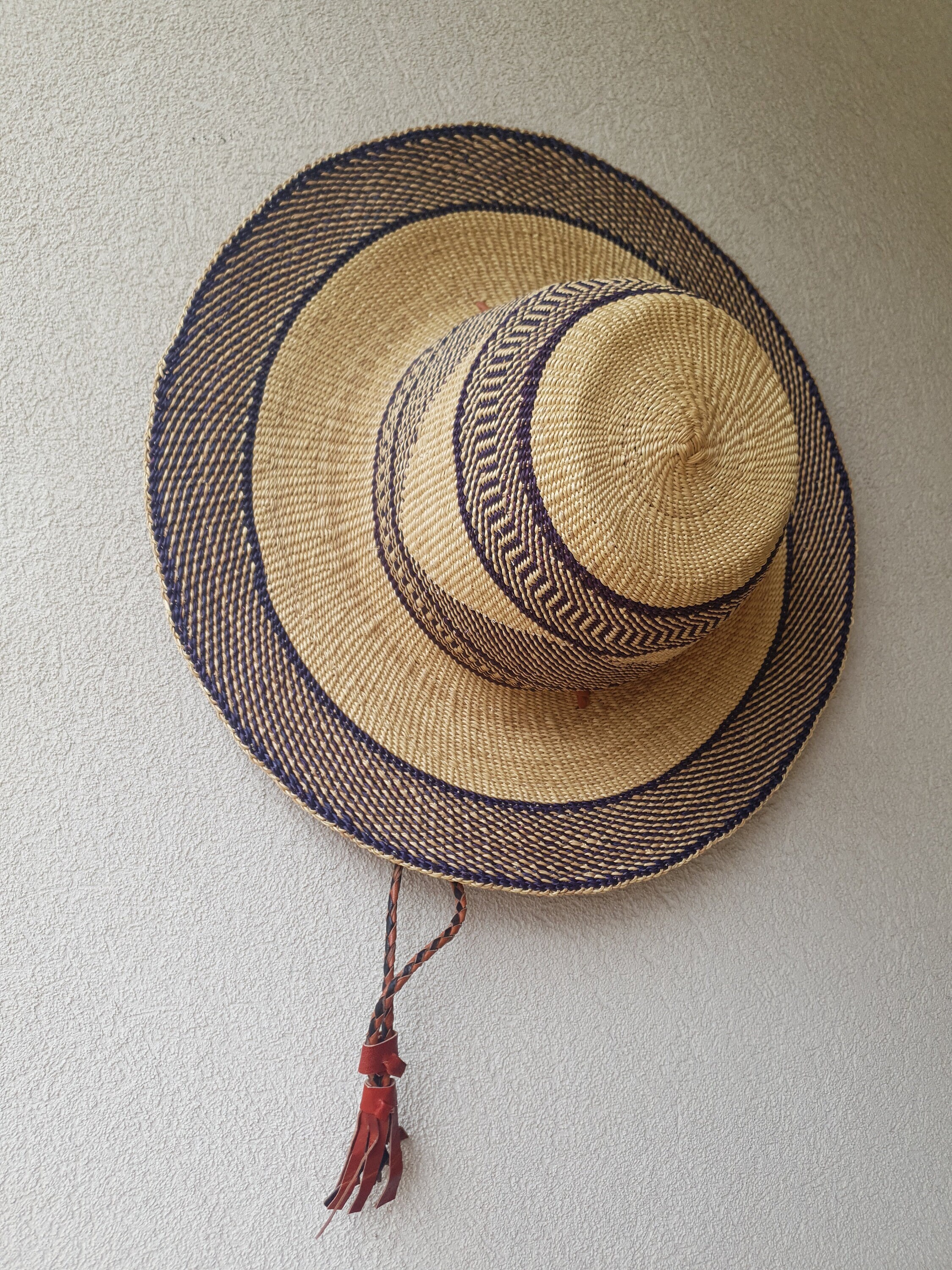 CHAPEAU PAILLE NATURELLE 50X9CM